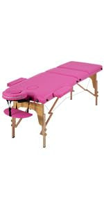 PayLessHere Massage Bed Portable Folding Spa Table with Non-Woven Bag P611882