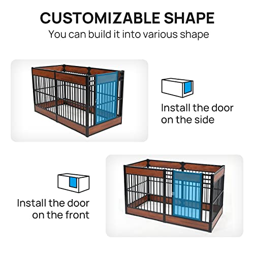 Dog Playpen 31.5" Indoor Heavy Duty Furniture Style Puppy Pen K408