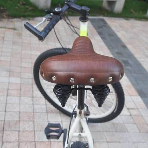 UPANBIKE Bike Saddle Super-Soft Comfortable Shock Absorption Widened Bicycle Seat L9523