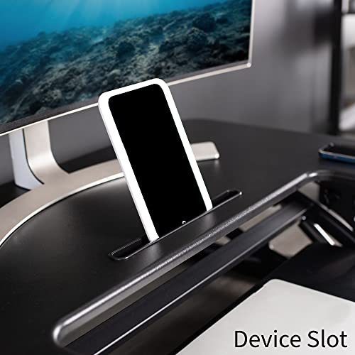 VIVO 36 inch Electric Stand Up Desk Converter, Black U953