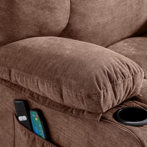 Power Lift Recliner Chair for Elderly with Massage and USB Charge Port, Grey I257243