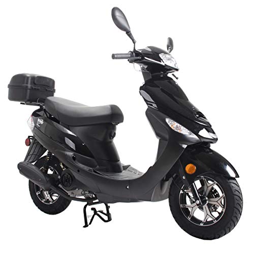 X-PRO Maui 50cc Moped with Electric Start and Rear Trunk H8995