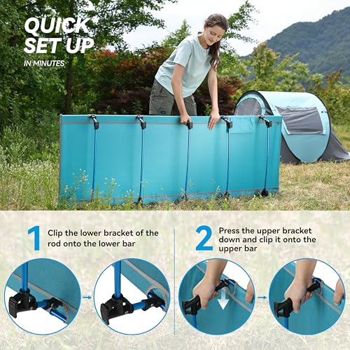 MARCHWAY Ultralight Folding Tent Camping Cot Bed, Portable for Outdoor Travel S705918