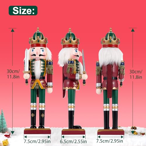 12 inch Wooden Nutcracker Ornament Swordsmen U177