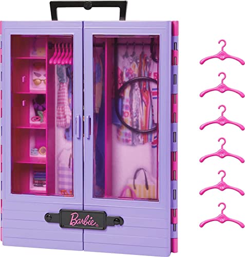 Barbie Doll & Playset, Fashionistas Ultimate Closet with Clothes & Accessories B7825