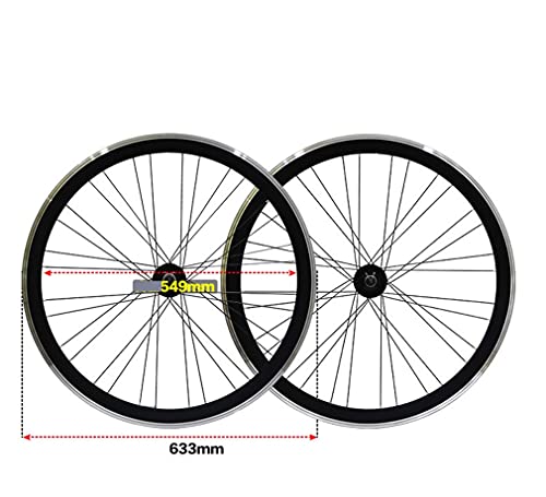 Fixie Wheels 700c 40mm Single Speed Bike Wheelset V Brake Fixed Gear S64116