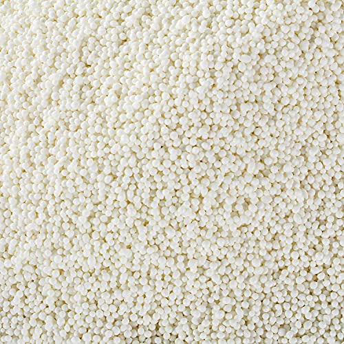 Snowflake Confetti Sprinkles - 1.2 Pounds - Blue & White Jimmies for Baking A6962