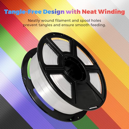 FLASHFORGE Silk PLA Filament 1.75mm, 1kg Spool V8381