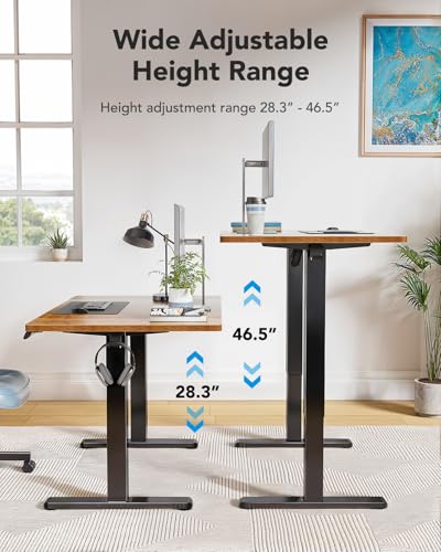 HUANUO Electric Standing Desk 71 x 35 inch Height Adjustable Sit Stand Desk H24537