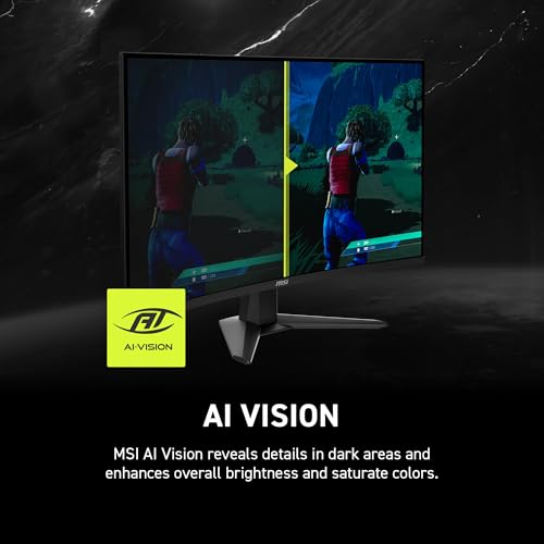 MSI MAG 325CQRXF E2 31.5-inch WQHD 240Hz VA Gaming Monitor A3608