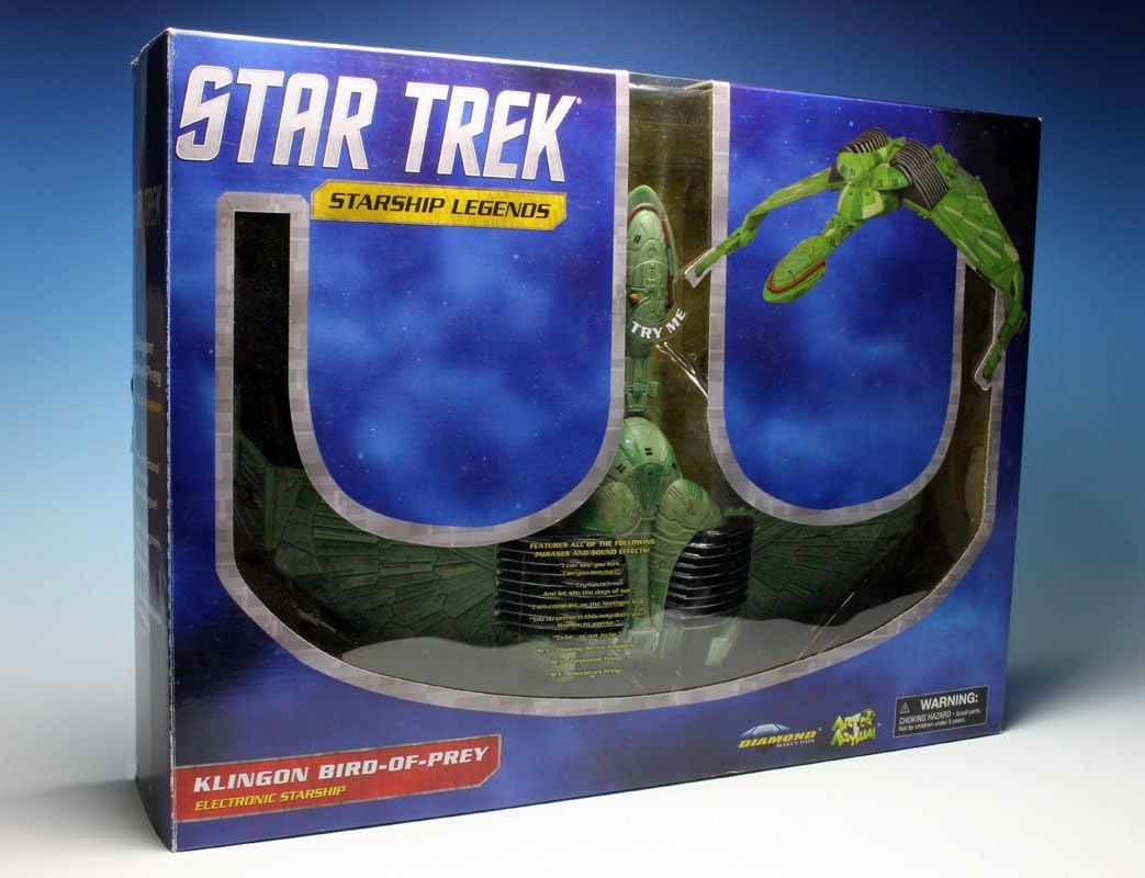 Star Trek Electronic Klingon Bird of Prey Ship by Diamond Select Toys J99849