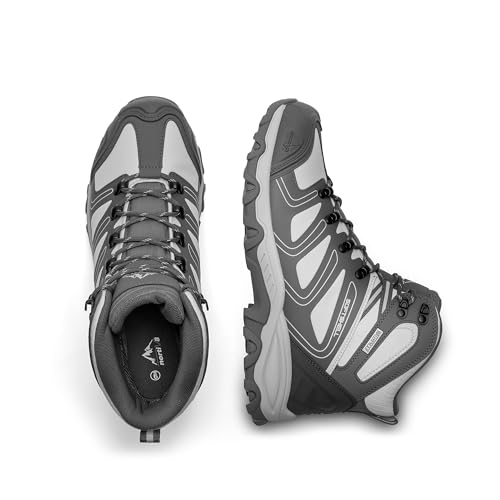 NORTIV 8 Men's Waterproof Ankle High Hiking Boots D984