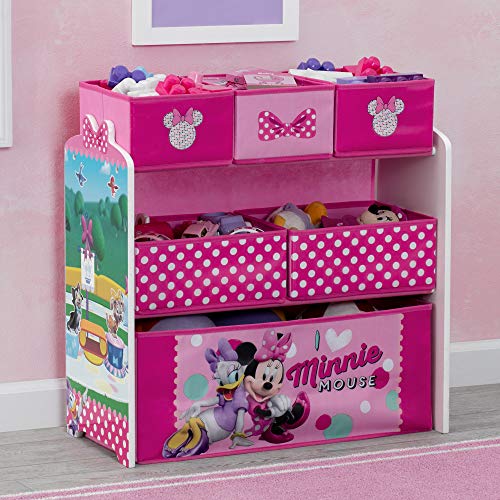 Delta Children Disney Minnie Mouse 6 Bin Toy Organizer S757944