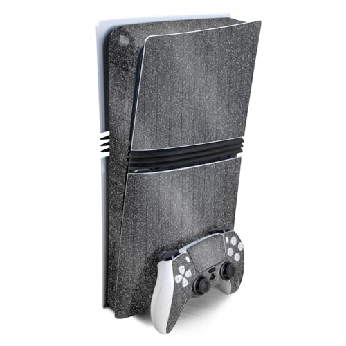 MightySkins Carbon Fiber Gaming Skin for PS5 Digital Edition Disc Drive - Black Camo S1804