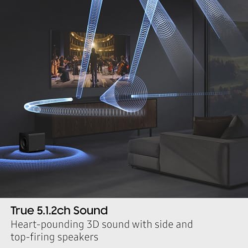 SAMSUNG Q990D 11.1.4ch Soundbar with Wireless Dolby Atmos and Rear Speakers M1387