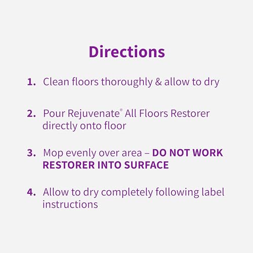 Rejuvenate All Floors Restorer and Polish, 32 oz L257961