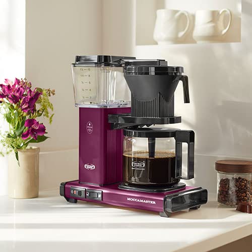Technivorm Moccamaster 53941 KBGV Select 10-Cup Coffee Maker, Polished Silver G3553