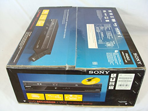 Sony RDR-VX535 DVD Recorder & VCR Combo Player with HDMI Upscaling E6219