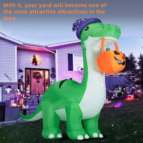 8FT Christmas Inflatables Santa Claus with Christmas Tree, LED Lights, Outdoor Yard Decor B208795
