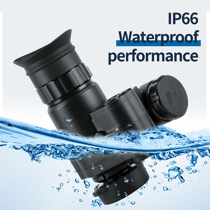 Night Vision Goggles Head Mounted Monocular Infrared 1080P with 6X Zoom F13551