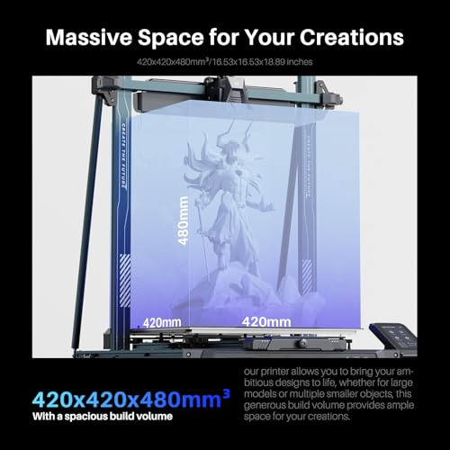 ELEGOO Neptune 3 Pro FDM 3D Printer with Auto Bed Leveling, 8.85x8.85x11in T853