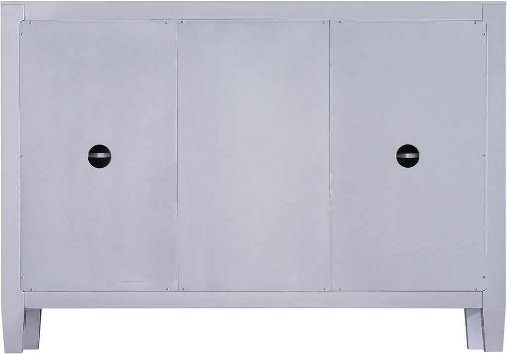 SEI Furniture Mirage Mirrored 3 Drawer Cabinet P358095