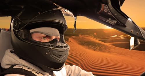 GLX GX11 Compact Motorcycle Helmet Matte Black Large Full Face Tinted Visor DOT Q2653