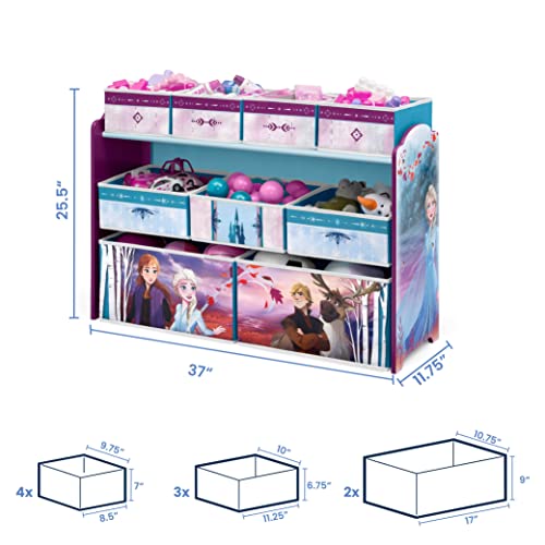 Delta Children Disney Minnie Mouse Deluxe 9 Bin Toy Organizer J9866