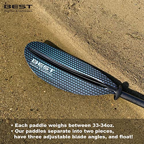 Carbon Fiber Kayak Paddle for Adults, 220cm H326