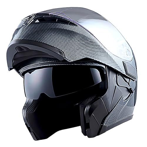 1Storm HB89 Modular Full Face Helmet Flip Up Dual Visor Z122535
