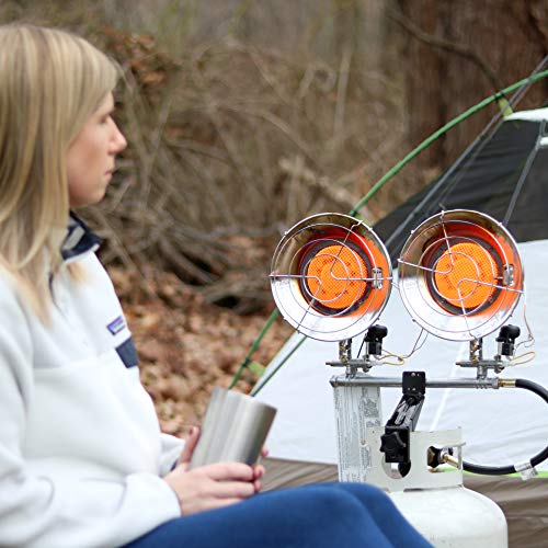 Mr. Heater MH30T Double Tank Top Outdoor Propane Heater B755