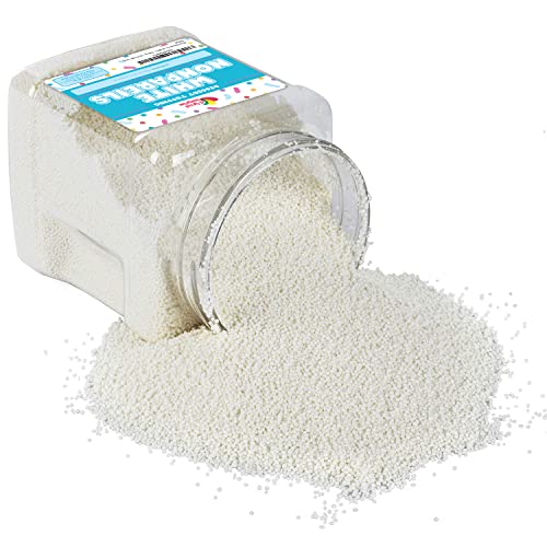 Snowflake Confetti Sprinkles - 1.2 Pounds - Blue & White Jimmies for Baking A6962