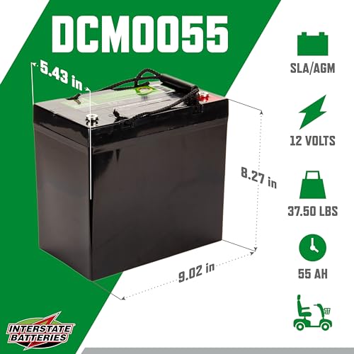 Interstate Batteries 12V 35AH AGM Deep Cycle Battery Y97773