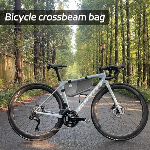 Bicycle Frame Bag Waterproof Triangle MTB Black T76858