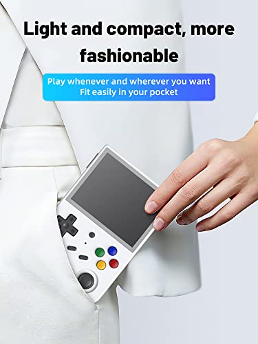 RG353V Retro Handheld Game Console 3.5" IPS Screen 64G 4450 Games K493542