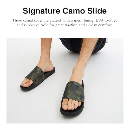 Coach Men's Signature Canvas Pool Slide Sandal I564