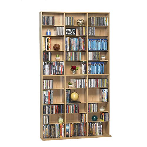 Atlantic Oskar 1080 Media Storage Cabinet, Maple, PN 38435715 J310425
