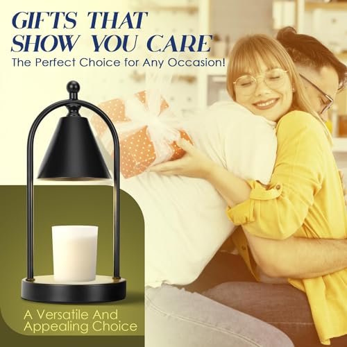 Candle Warmer Lamp with Timer, Dimmable, for Bedroom Home Decor F337