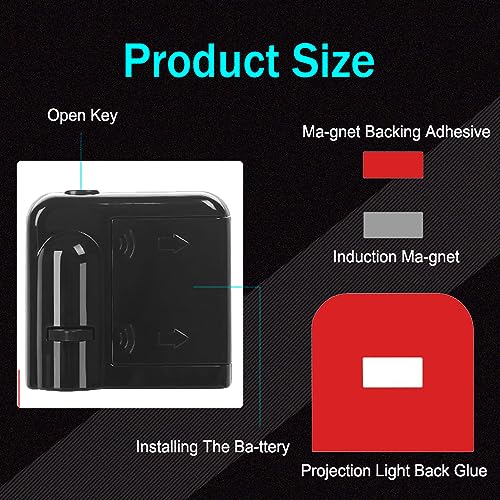 2PCS Car Door Projector Lights, LED Welcome Light for Cars Trucks SUVs H191427