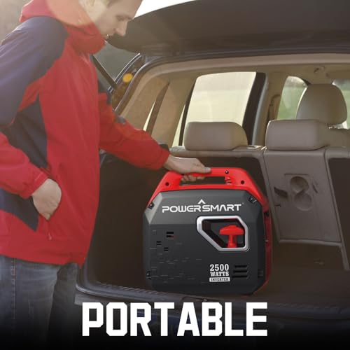 PowerSmart 2500-Watt Portable Inverter Generator for Camping U773