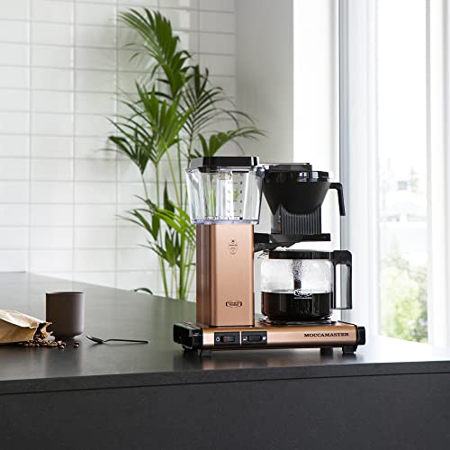 Technivorm Moccamaster 53941 KBGV Select 10-Cup Coffee Maker, Polished Silver G3553