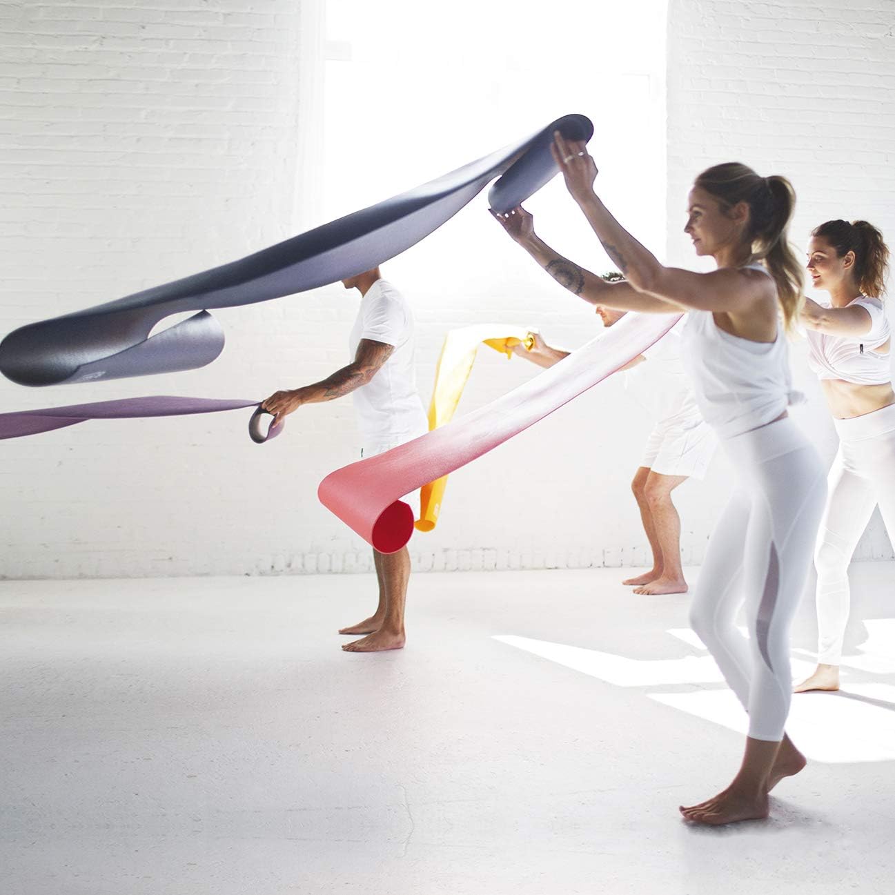 B Yoga Black Traveller Mat C4103