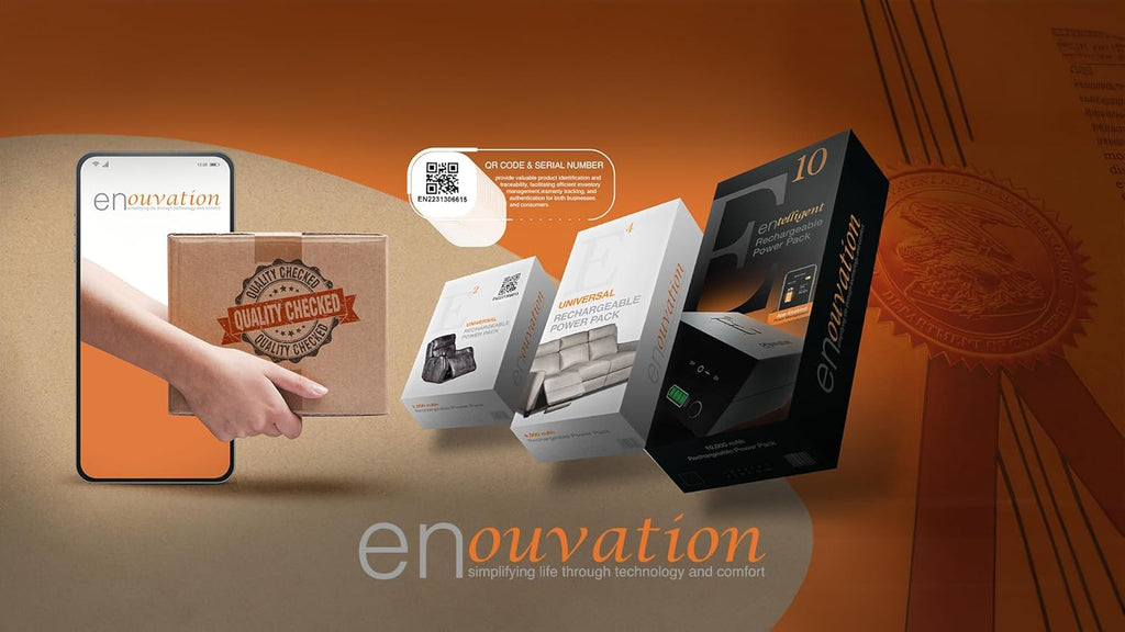 E6 Power Pack 6000mAh Rechargeable Lithium Ion Battery for Power Recliner R815