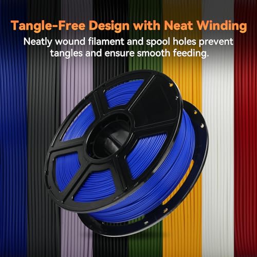 FLASHFORGE PLA Filament 1.75mm Burnt Titanium, Color Changeable 3D Printer Filament 1kg T433110