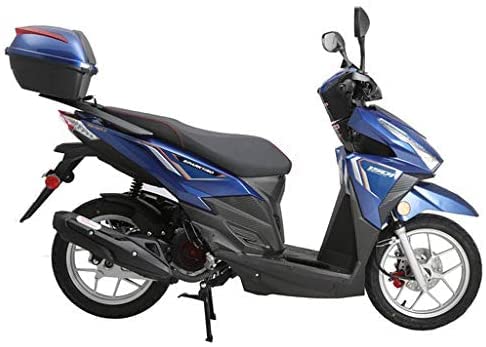 HHH Upgraded Vitacci Spark150 150cc Automatic Street Scooter with GY6 Engine (Black) E4487