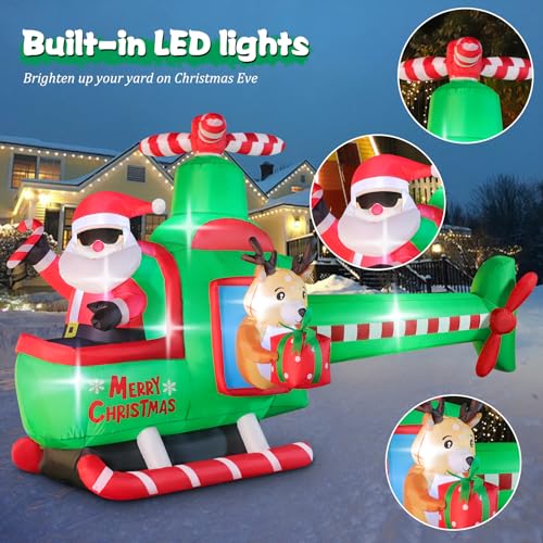 FunFanso 14 FT Christmas Inflatable Snowman with LED Light U47374