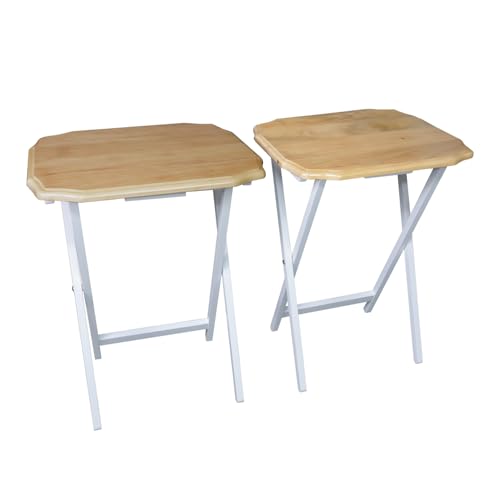 Casual Home 5 Piece Tray Table Set, Espresso U4669