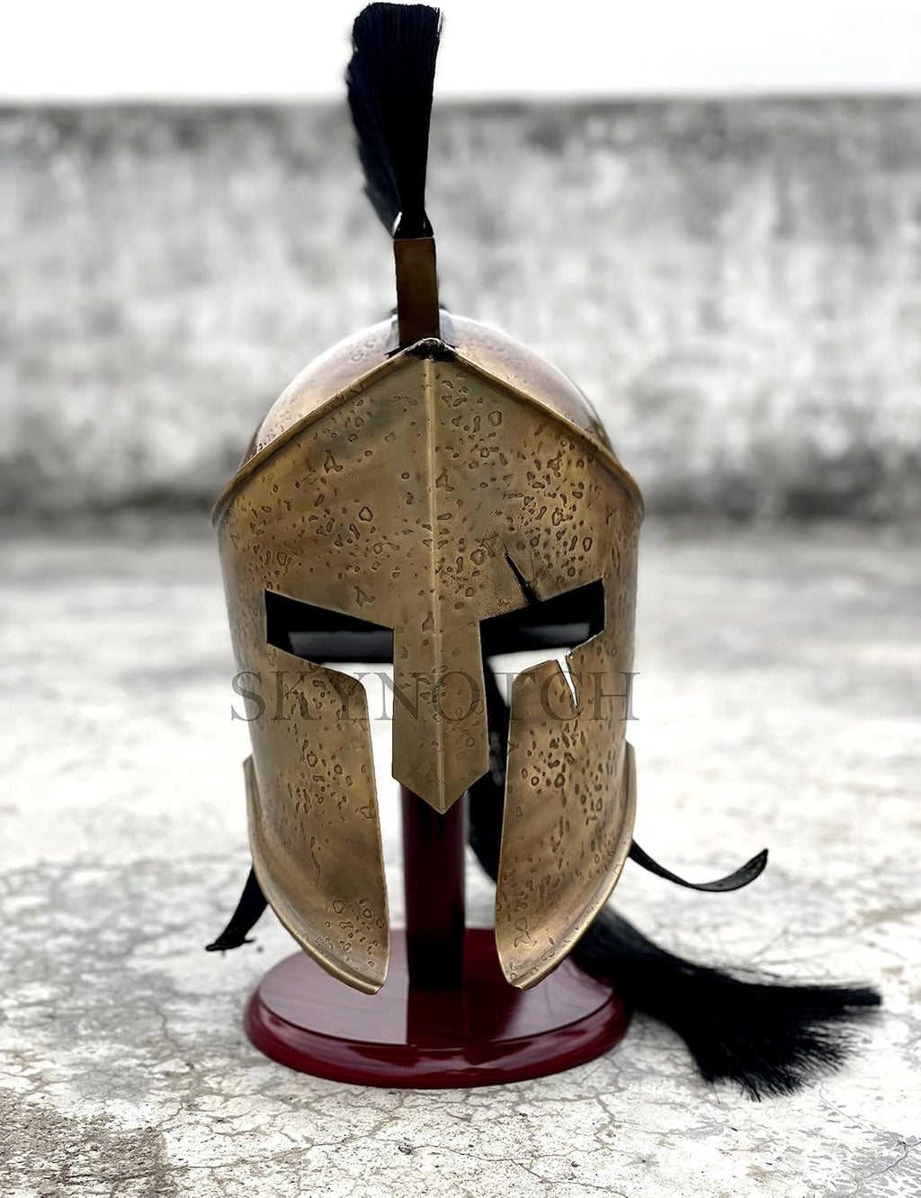Medieval 300 Spartan Helmet Battle Damage G4133