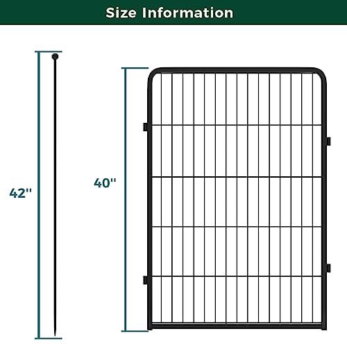 FXW Rollick Dog Playpen 32 Inch 16 Panels for Small and Medium Dogs E405995