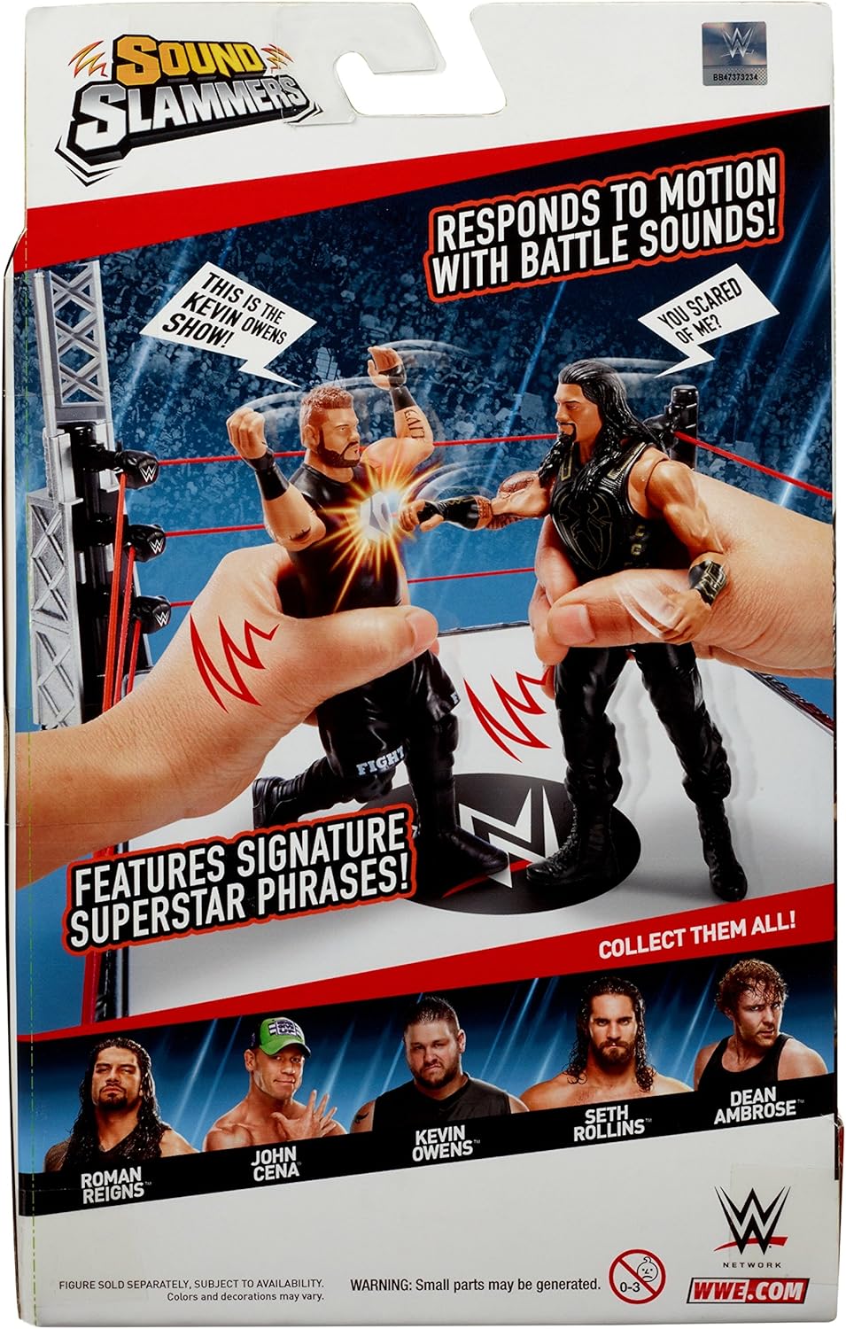 WWE Sound Slammers Roman Reigns Action Figure H926